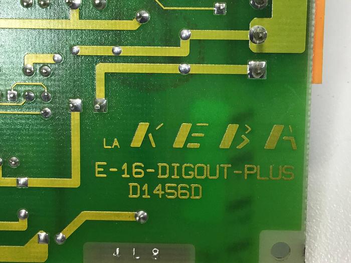 Used KEBA Engel Output Board E-16-DIGOUT-PLUS D1456D Used