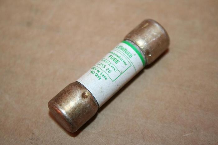 Used LITTELFUSE 20 Amp Fuse L25S-20 Used