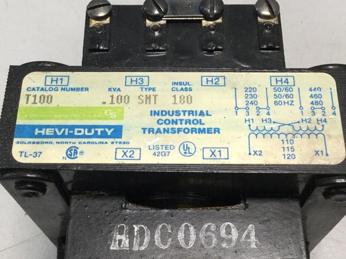Used EGS 0.100 kVA Transformer T100 #109687
