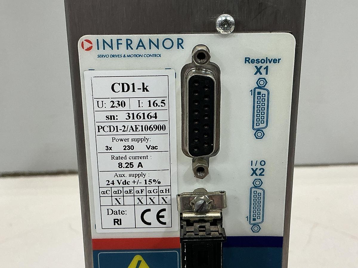 Used INFRANOR Cd1-k 230/16.5