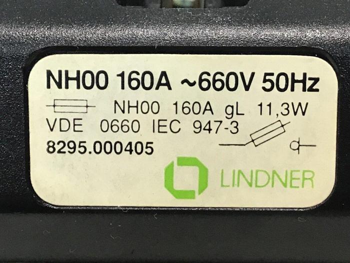 Used LINDNER Fuse Holder 8295.000405 #132632