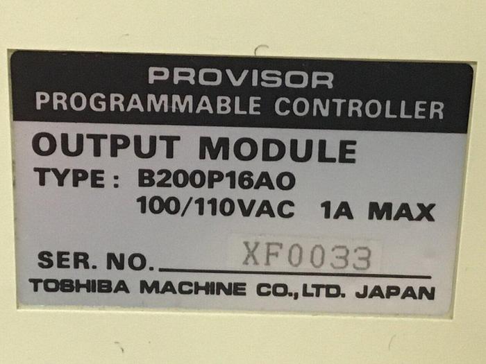 Used TOSHIBA Output Module B200P16AO Used