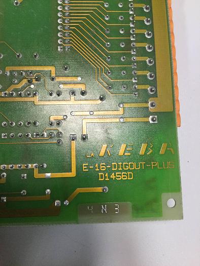 Used KEBA Engel Output Board E-16-DIGOUT-PLUS D1456D Used
