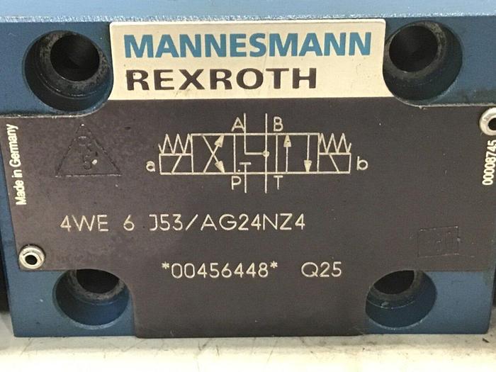 Used REXROTH Directional Control Valve 4WE6J53/AG24NZ4 USED