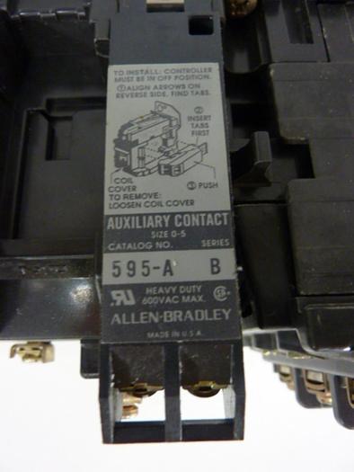 Used ALLEN BRADLEY Starter 509-AOD SER B W32 #58024