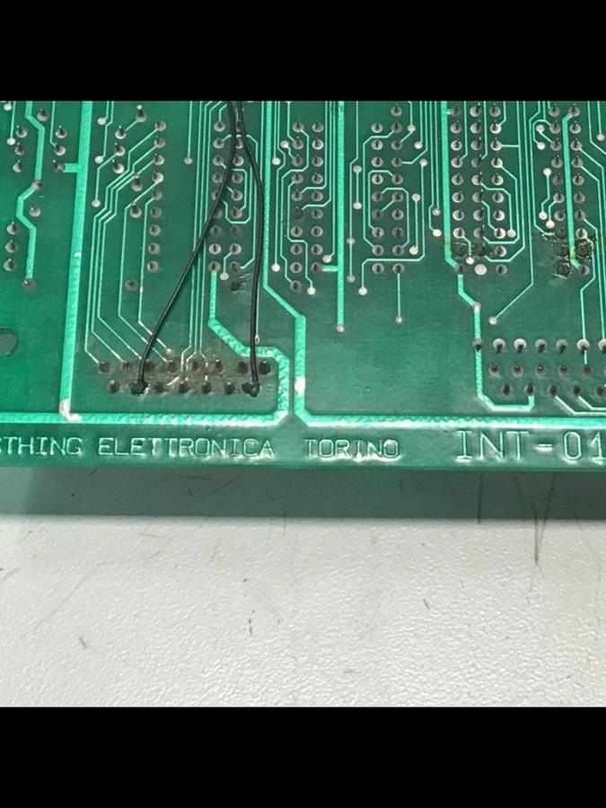 Used PLASTHING Circuit Board INT-01.2 USED