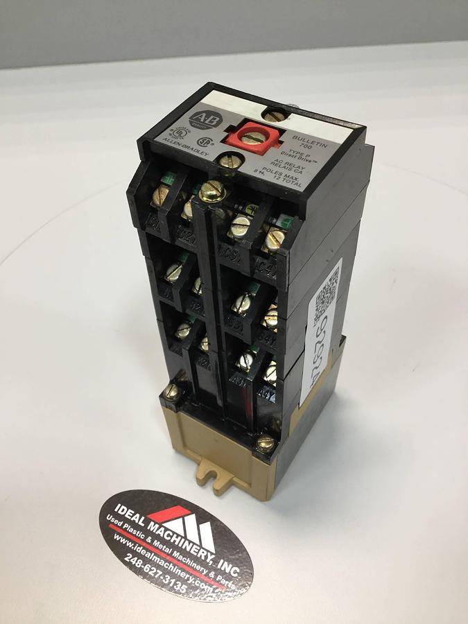 Used ALLEN BRADLEY AC Relay 700-P1200A1 SER B Used