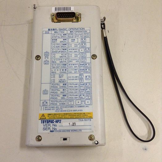 Used TOYODA Toyopuc-HP2 Handy Programmer TXA-5073 Used