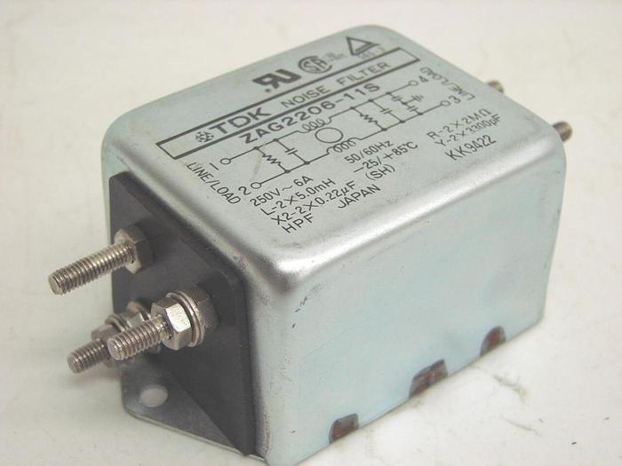 Used TDK Noise Filter ZAG2206-11S #12315