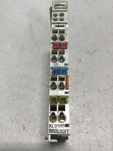 Used BECKHOFF Power Supply Terminal KL9100 #87167