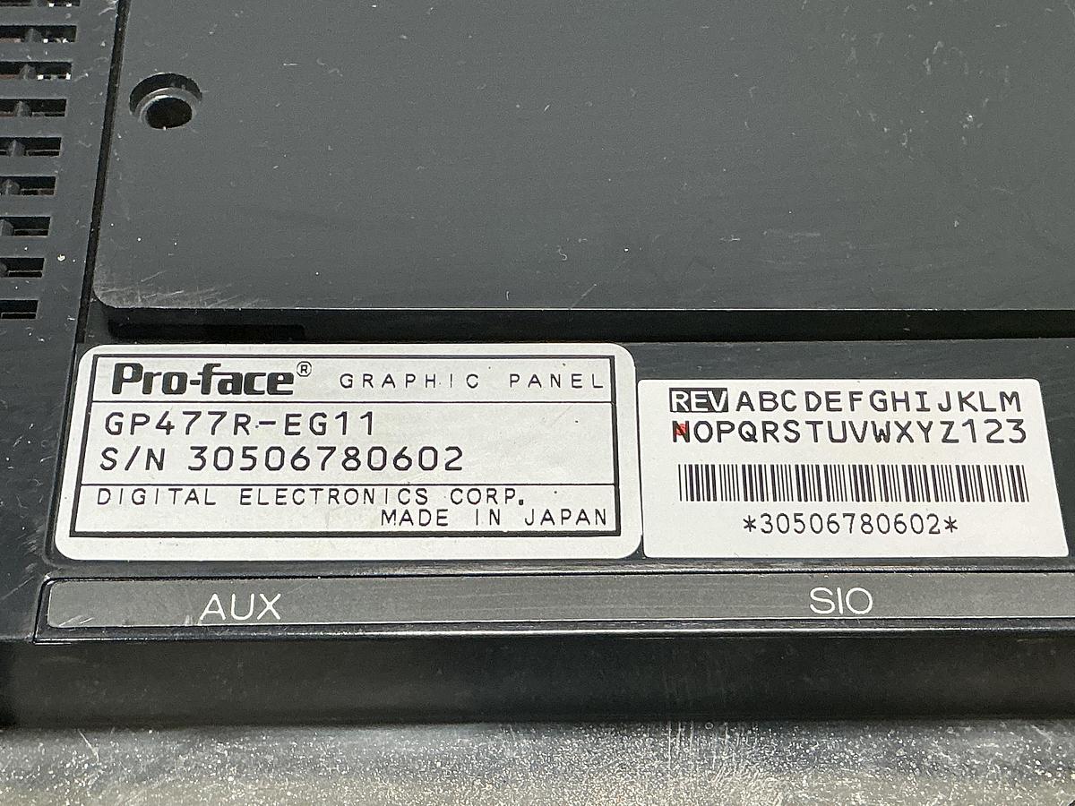 Used PRO-FACE GP477R-EG11