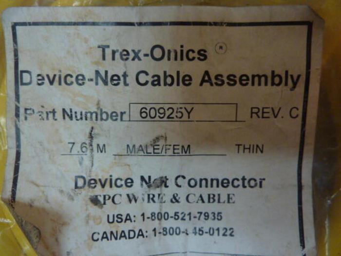 TREXONICS Cable Assembly 60925Y #32659
