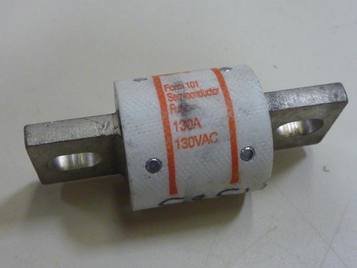 Used FERRAZ SHAWMUT 130 Amp Fuse A13X130-4 #62456