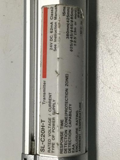 Used KEYENCE CORP Light Curtain Transmitter SL-C20H-T #107030