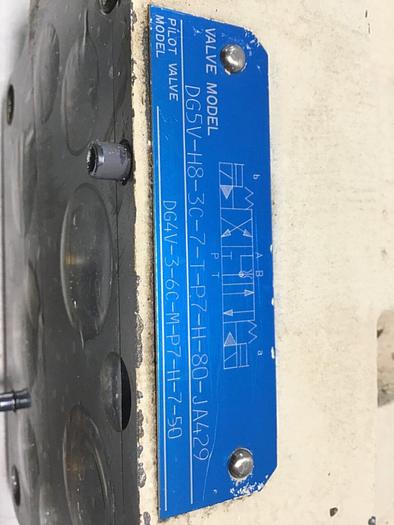 Used VICKERS Valve DG5V-H8-3C-7-T-P7-H-80-JA429 #139716