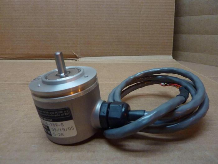 BEI INDUSTRIAL ENCODER Industrial Encoder H20EB-25-F28-SS-500-ABZC-7272-SCS36-28V-S #25026