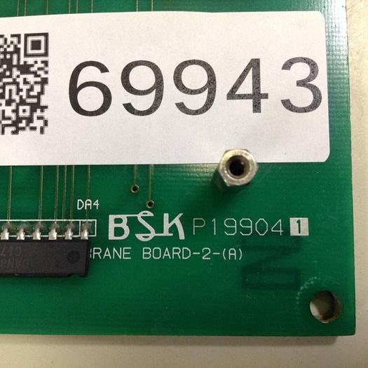 Used BSK Toyo Membrane & Keypad w/ Interface Board P199041 Used