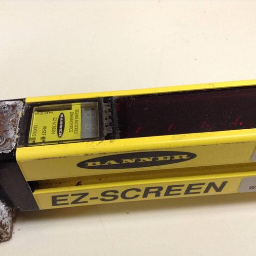 Used BANNER ENGINEERING Light Curtain EZ- Screen Receiver SLSR30-900Q8 Used