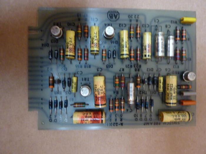 Used ALLEN BRADLEY Preamp Circuit Board X-233114 #27168