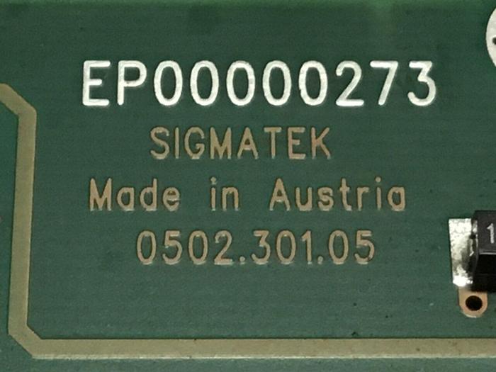Used SIGMATEK Circuit Board 05-052-015 DIAS MIDI I/O-V4 Used