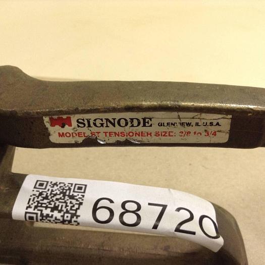 Used SIGNODE 3/8" to 3/4" Strapping Tool MODEL ST TENSIONER USED #68720