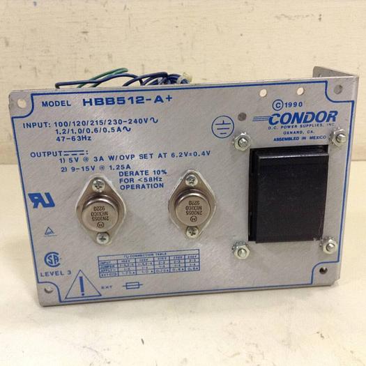 Used POWER ONE Power Supply HBB512-A+ #82939