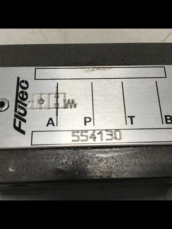 Used FLUTEC Valve 554130 USED 