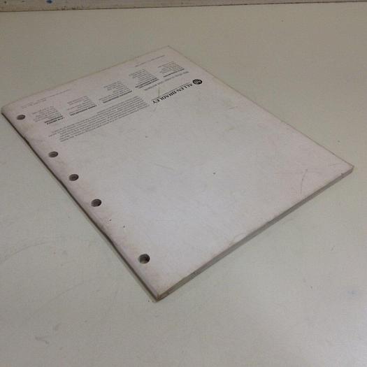 Used ALLEN BRADLEY Operation Manual 1300-5.5 #70838