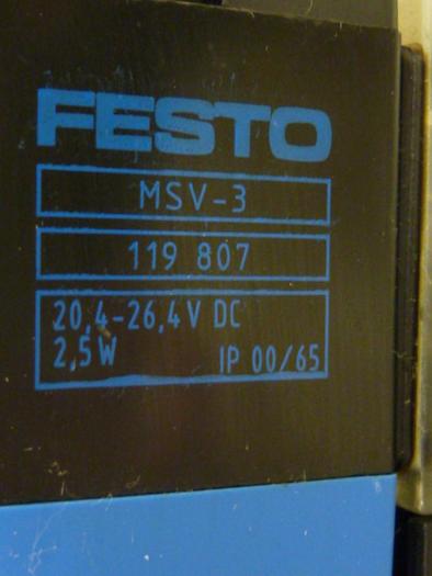 Used FESTO Control Block / Valve Terminal IFB8-02 #61259