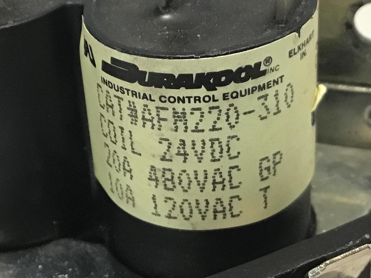 Used DURAKOOL AFM220-310 Relay Used #124403