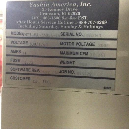 Used YUSHIN AMERICA Circuit Board YV-960010-P5V #86121