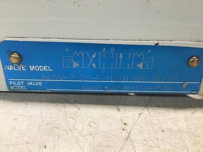 Used VICKERS Valve DG5V-7-2C-E-U7-H-80-JA277 USED