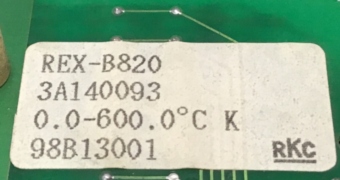 Used RKC Circuit Board REX-B820 USED