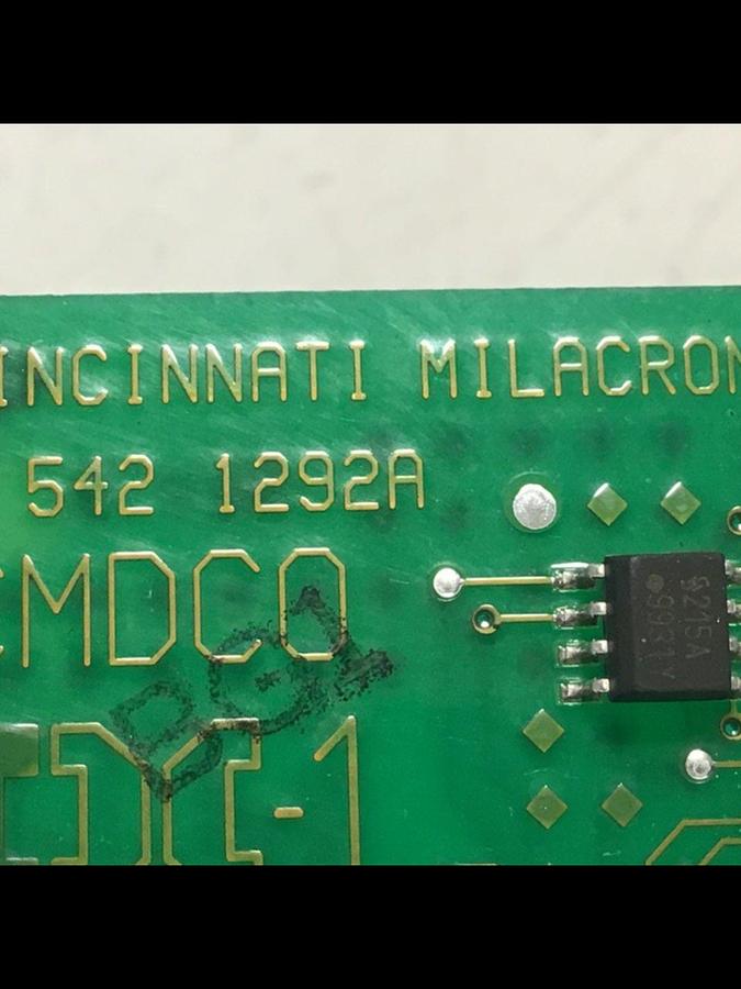 Used CINCINNATI MILACRON Circuit Board 3-542-1292A #116774