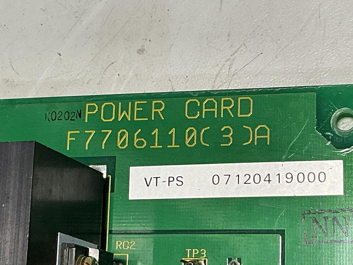 Used FUJI ELECTRIC F7706110(3)A
