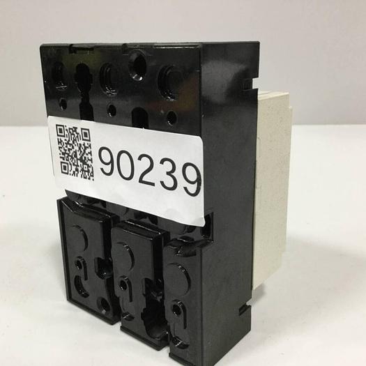 Used MITSUBISHI 15 Amp Circuit Breaker NF30-CS-15 #90239