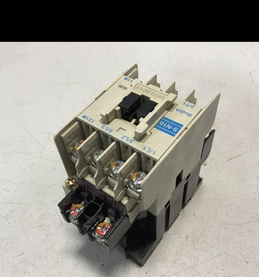 Used MITSUBISHI Contactor S-N10 20 AMP USED