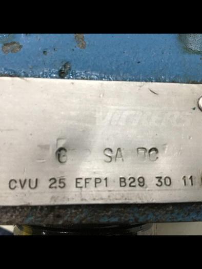 Used VICKERS Valve CVU 25 EFP1 B29 30 11 #141459