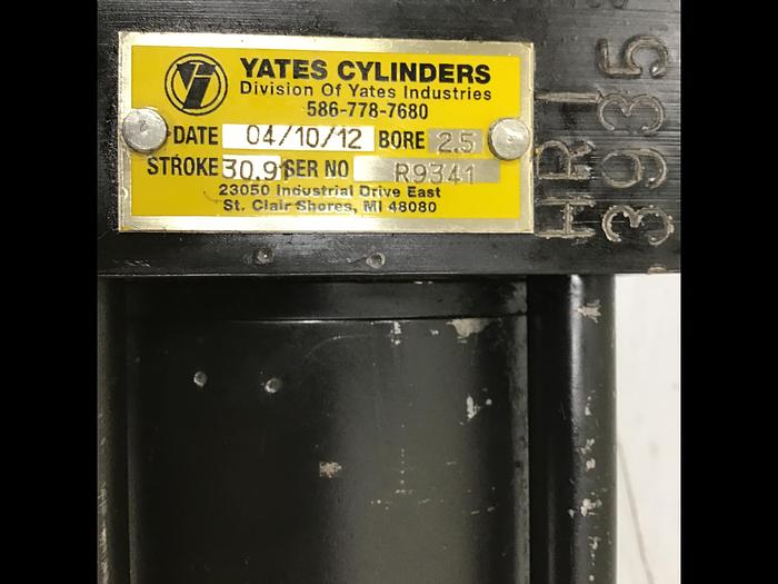 Used YATES Hydraulic Cylinder USED