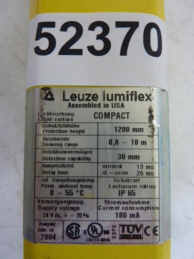 Used LEUZE Light Curtain Receiver CR-301200 Used