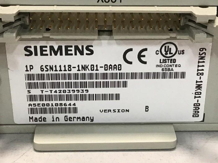 Used SIEMENS SIMODRIVE Drive 6SN1118-1NK01-0AA0 #113812