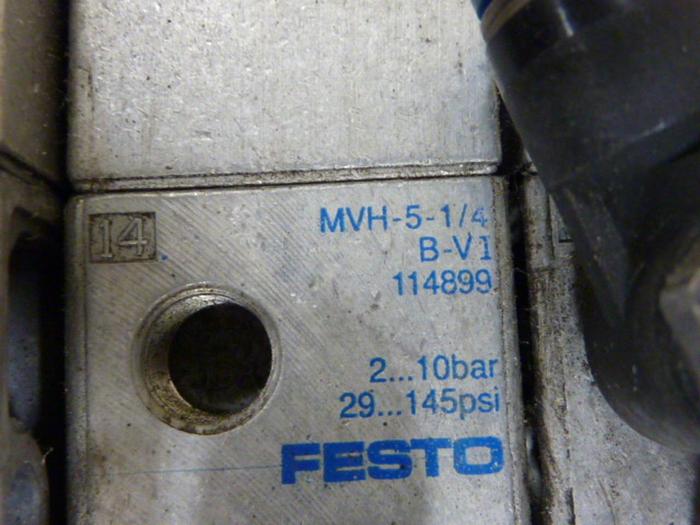 Used FESTO Control Block / Valve Terminal IFB8-02 #52823