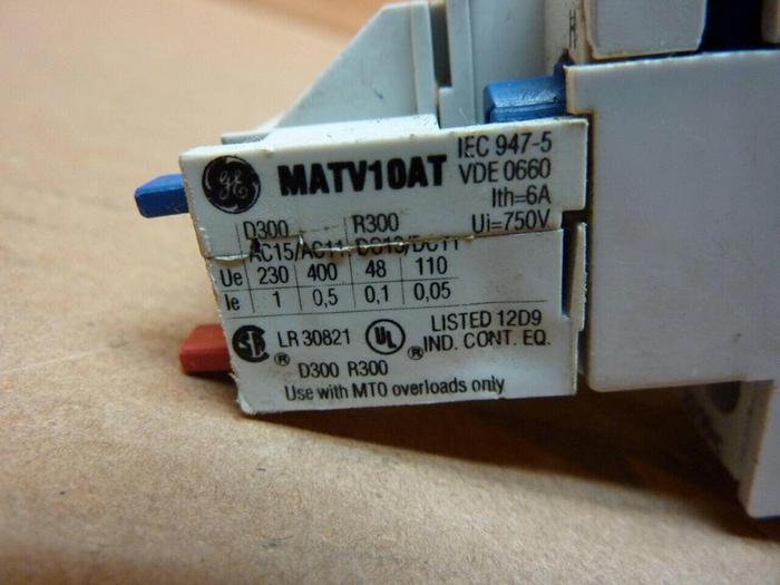Used GENERAL ELECTRIC / GE Overload Relay MT03H #23293