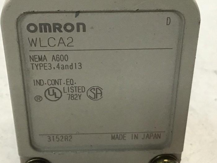 Used OMRON Limit Switch WLCA2 #121669