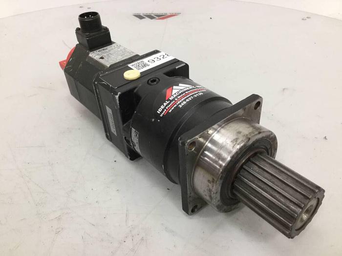 Used GE FANUC Servo Motor w/ Gear Reducer A06B-0032-B075 Used