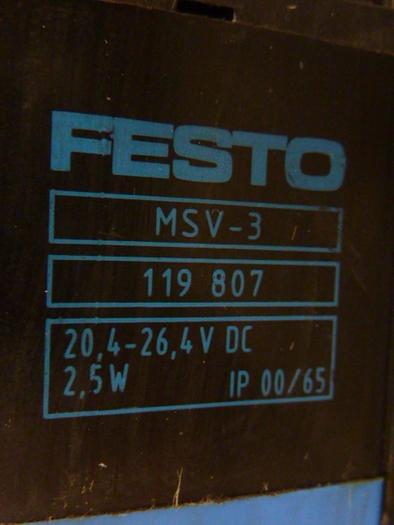Used FESTO Control Block / Valve Terminal IFB8-02 #52814