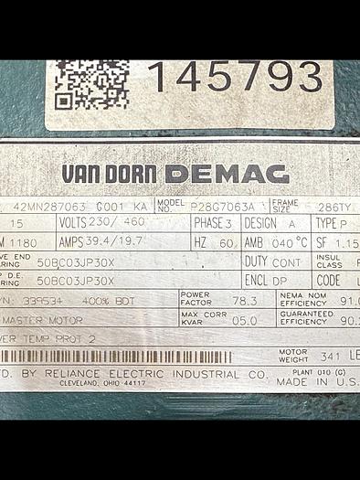 Used RELIANCE ELECTRIC P28G7063A