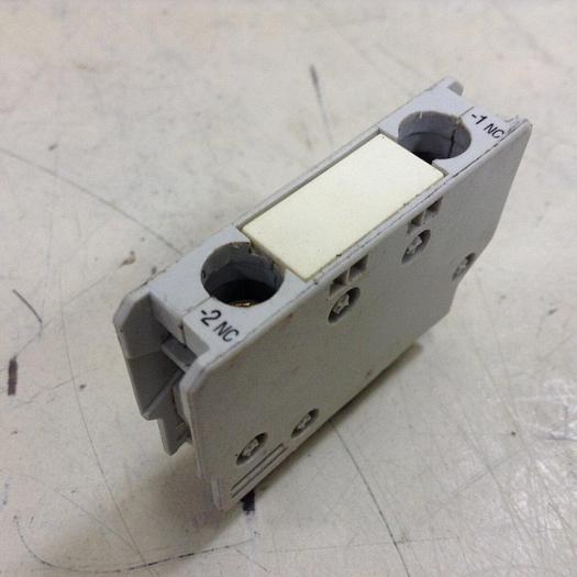 Used GENERAL ELECTRIC / GE Auxiliary Contact Block BCLF01 #88115