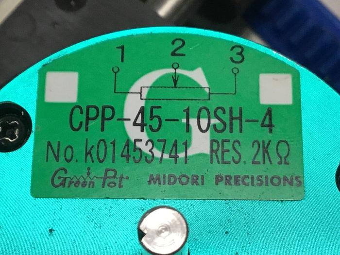 Used MIDORI Potentiometer CPP-45-10SH-4 #138398