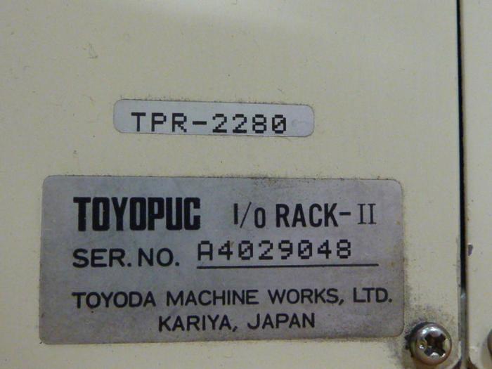 Used TOYODA Slot Rack TPR-2280 #66797